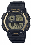 Reloj Casio World Time - Digital Negro