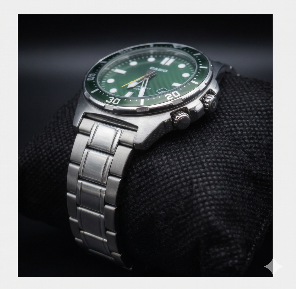 Reloj Casio Driver Style - Verde