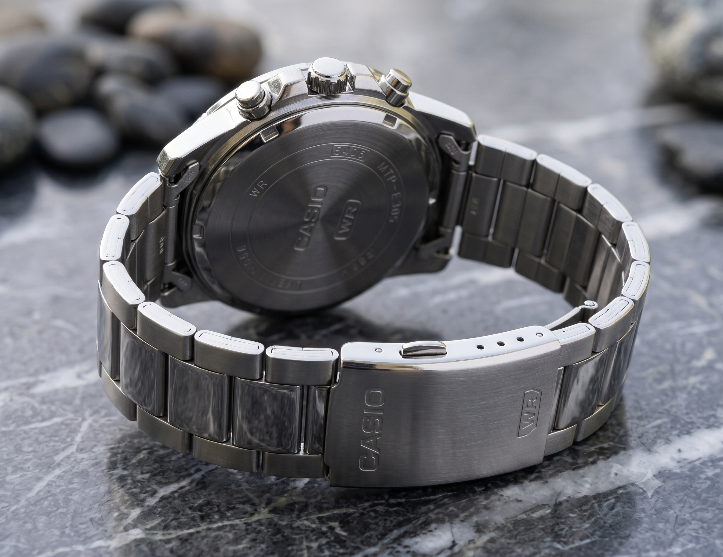 Reloj Casio - Chrono Steel White Edition