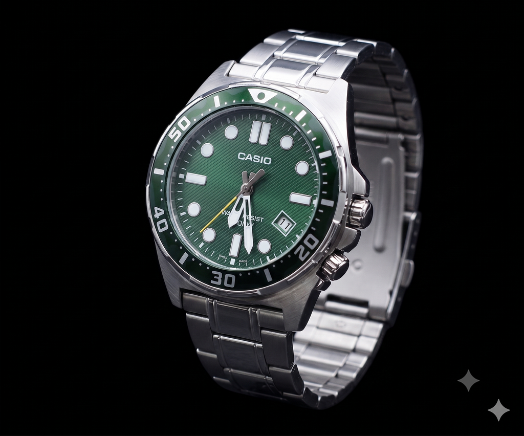 Reloj Casio Driver Style - Verde