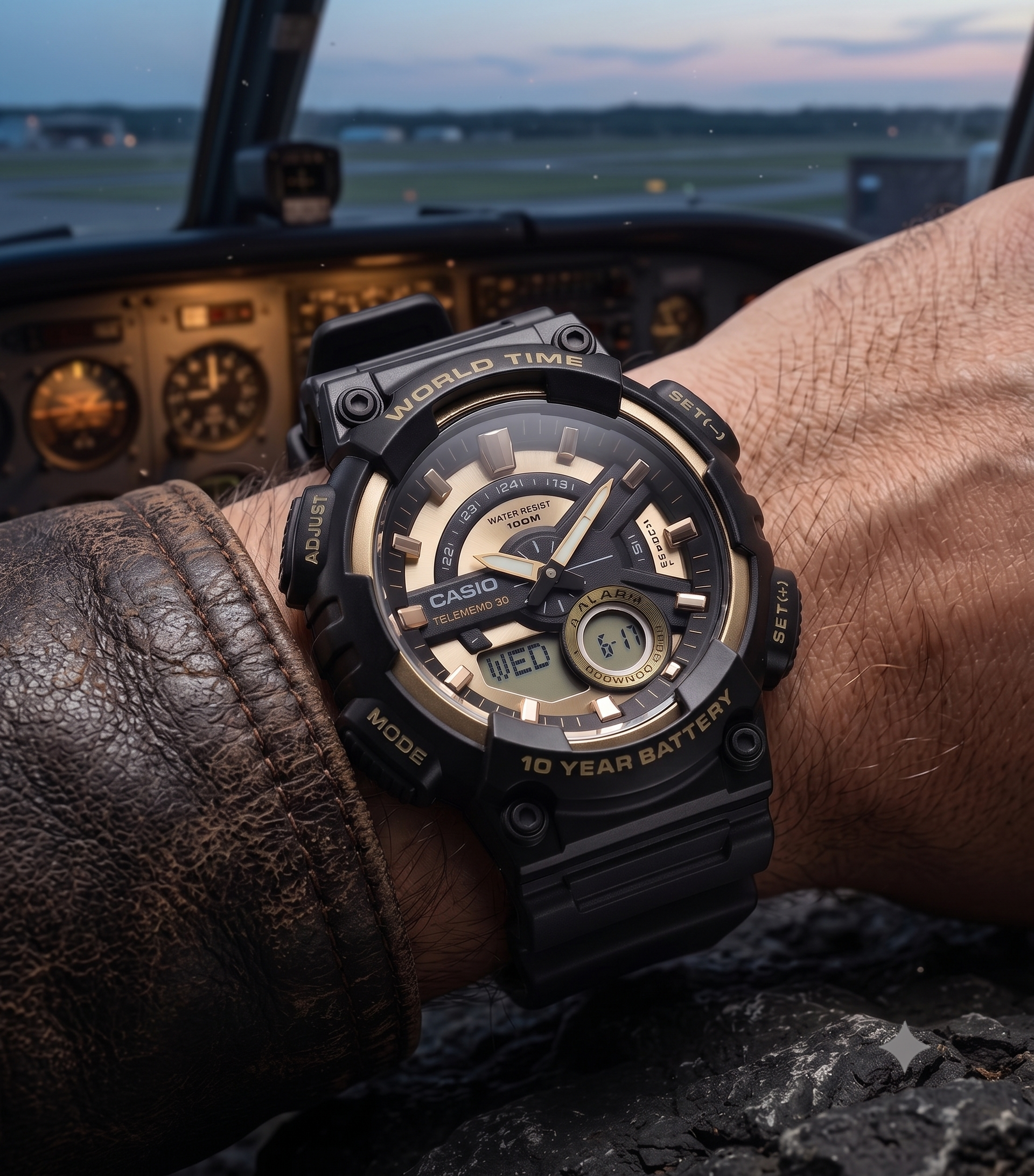 Casio Adventure World Time 100M